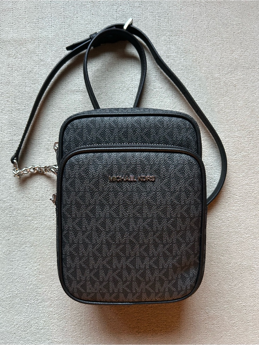 Michael Kors Black Jet Set Travel Bag